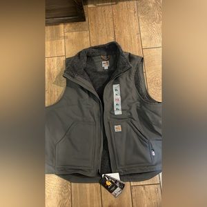 Men’s Carhartt Sherpa Vest. New with tags
